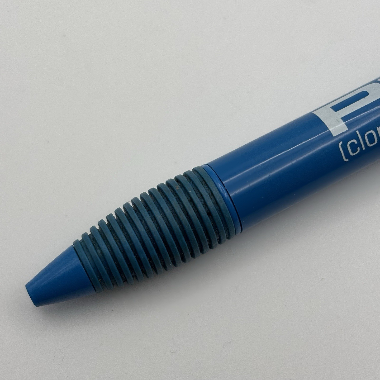 Vtg PLAVIX Drug Rep Pen Blue Retractable