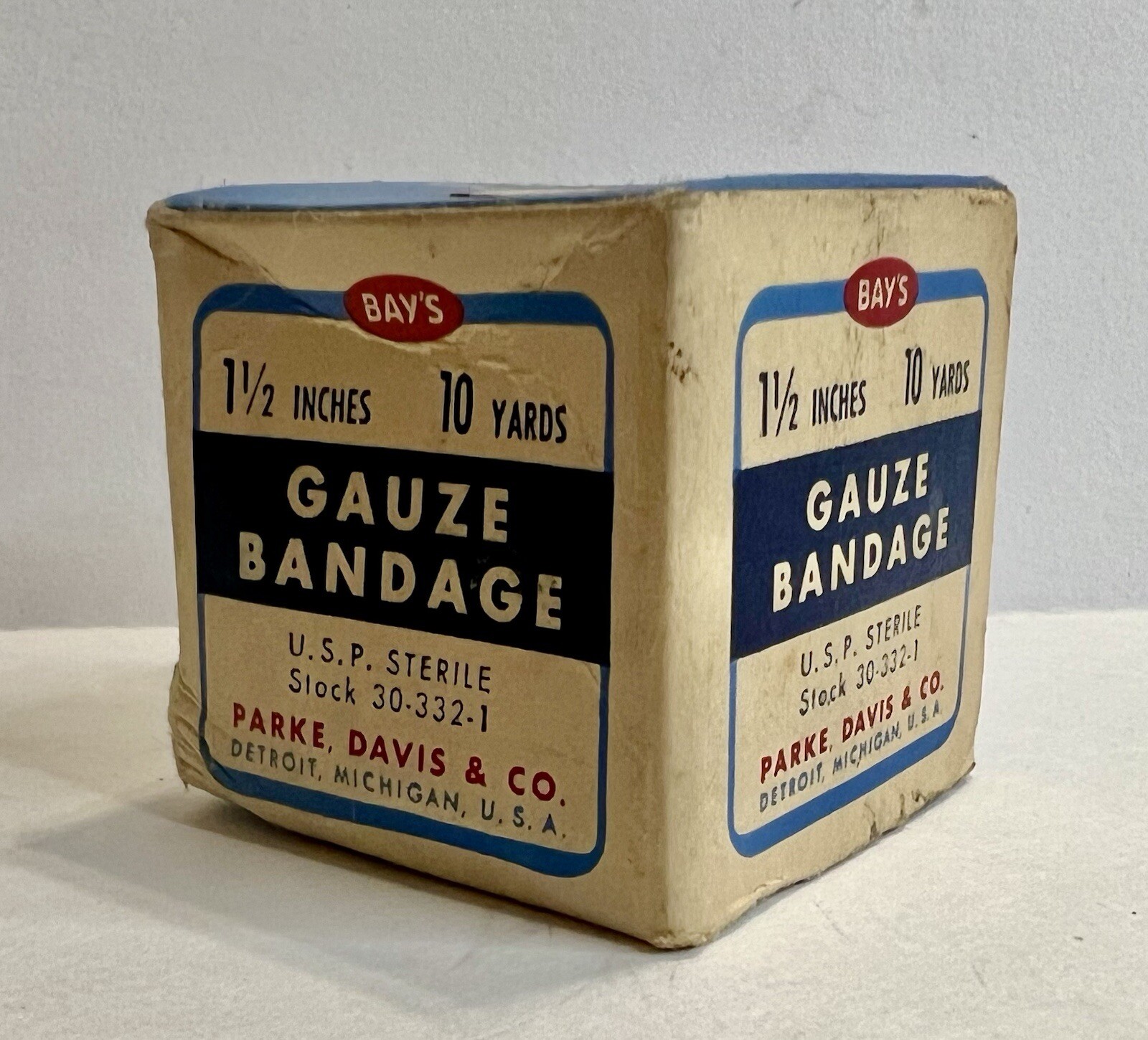Vintage Unopened Box of Bay’s Gauze Bandage