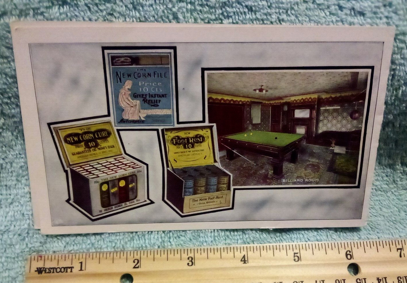 Dr BS Hunt’s World Famous Corn Cure Vtg Patent Medicine Advertising Sidney Ohio