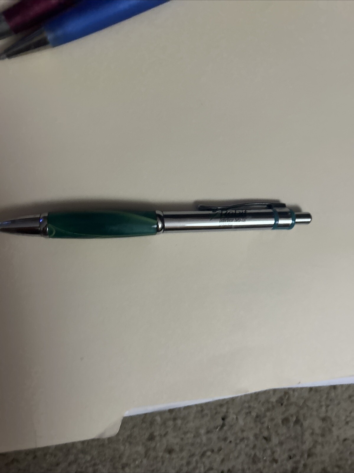 Drug Rep Pen Lot Of 3 Metal Pharmaceutical. Aricept. Viagra. Pfizer