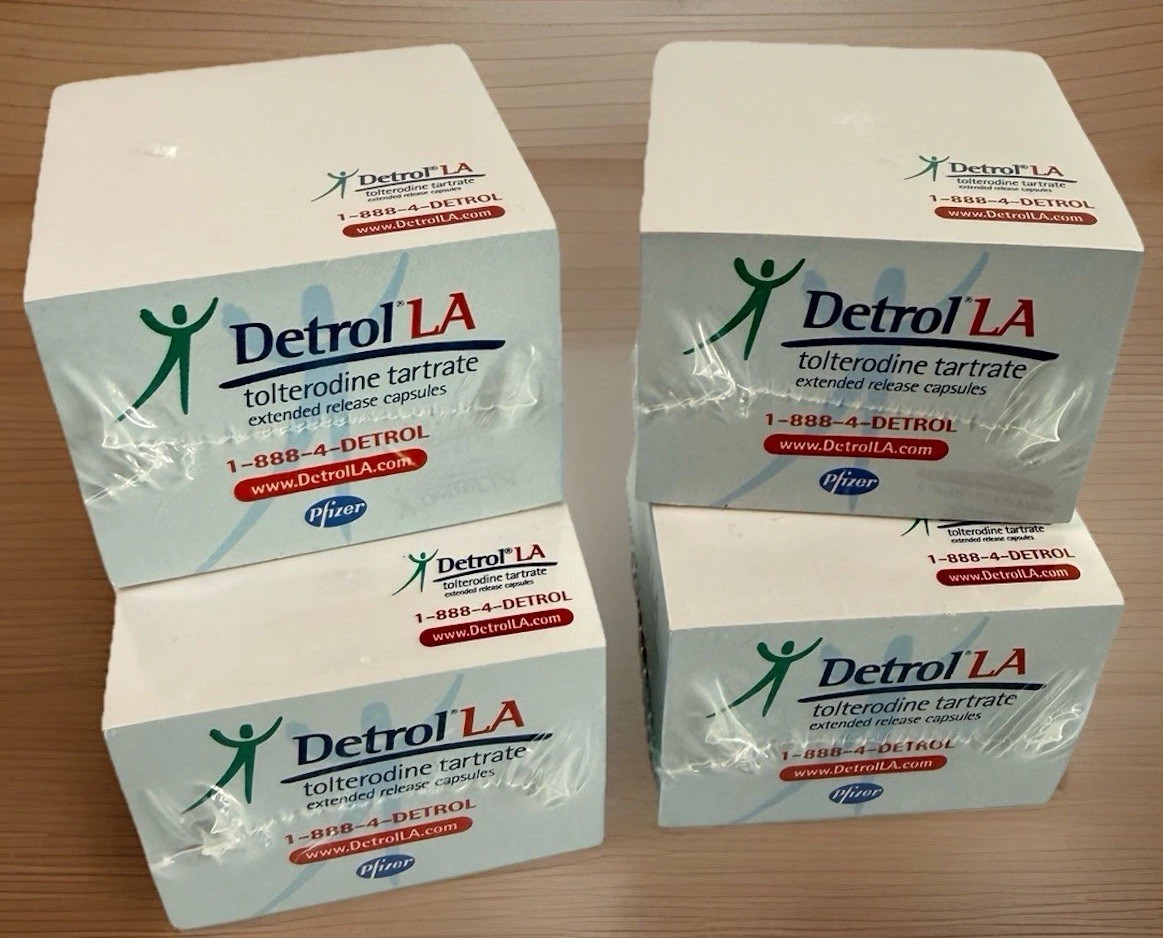 Lot Vintage DETROL Post It Note Pads SEALED Pharmaceutical Drug Rep 2006