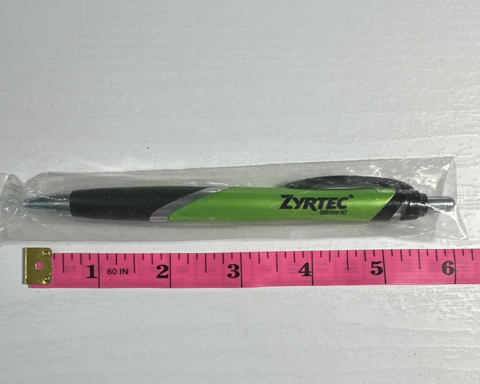 Lot RARE Drug Rep ZYRTEC Green Collectible Pens Advertising New Old Stock Sealed
