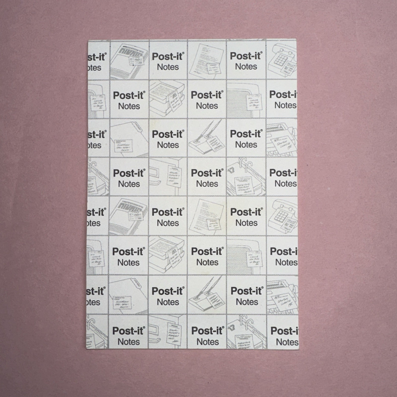 Vintage ZYPREXA Post-It Pad