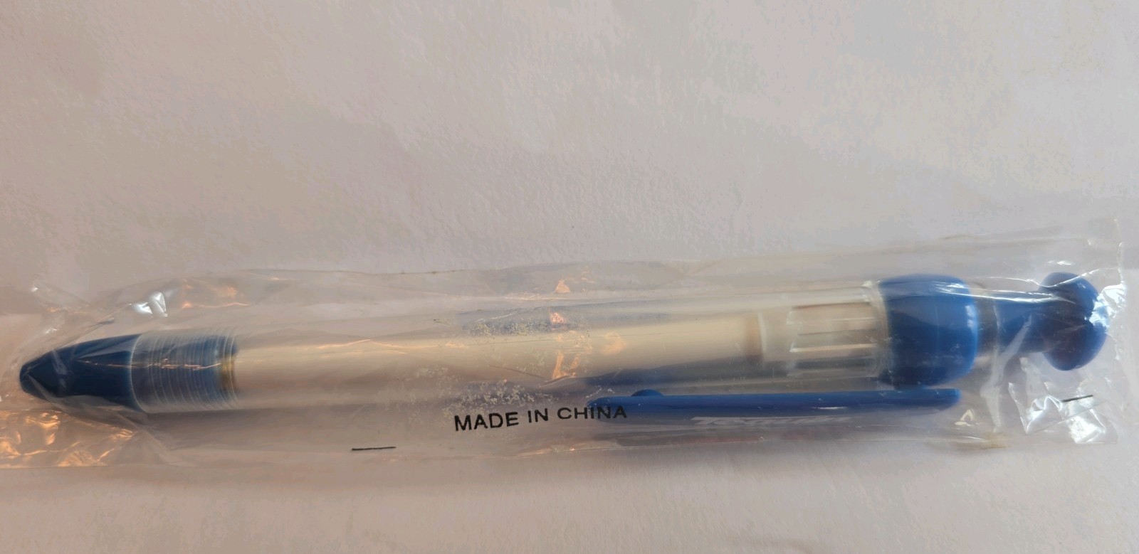 Tequin Plastic Pen Pharmaceutical Drug Rep Promo Vintage Untested NIP