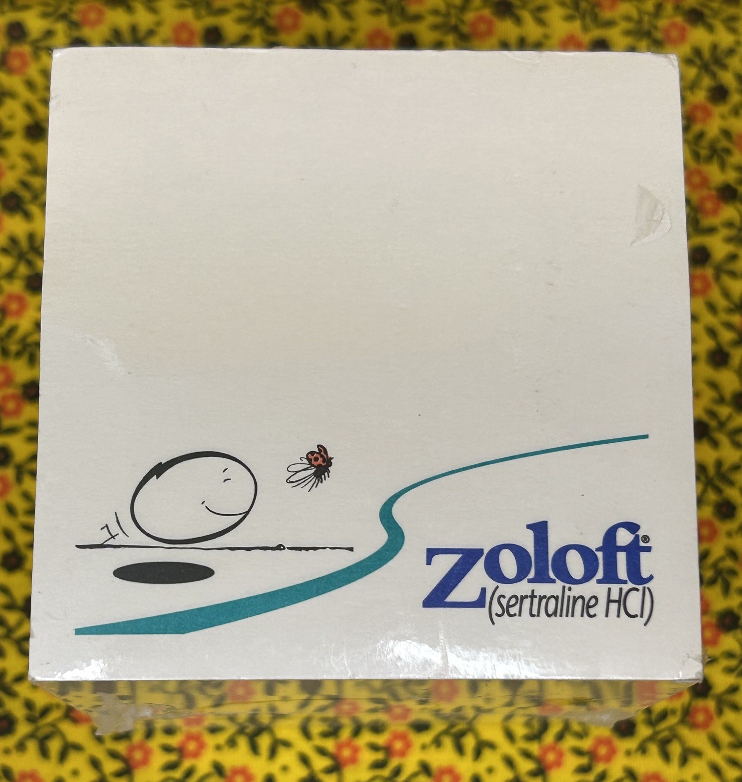 Zoloft Post It Notes Pharmaceutical Rep Advertising Promo NIP 2003