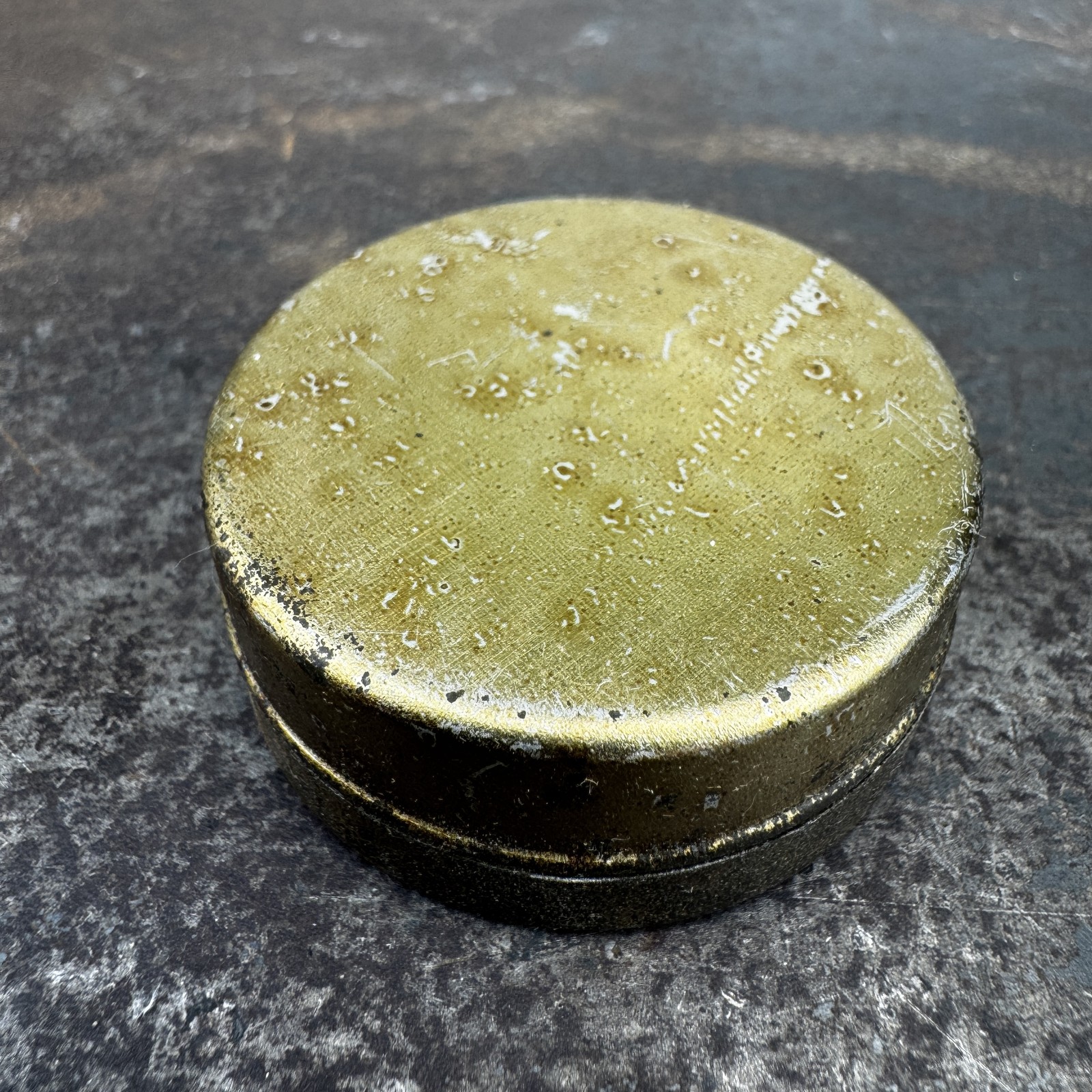 Vtg CHAS. FRIEDGEN Chemist / Druggist NEW YORK Ointment Container