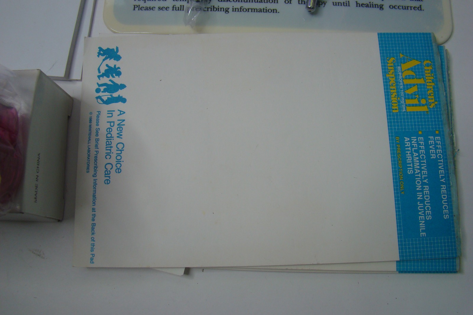 Misc Lot of Note Pads Pharmaceutical items Drug Rep Doctor sample