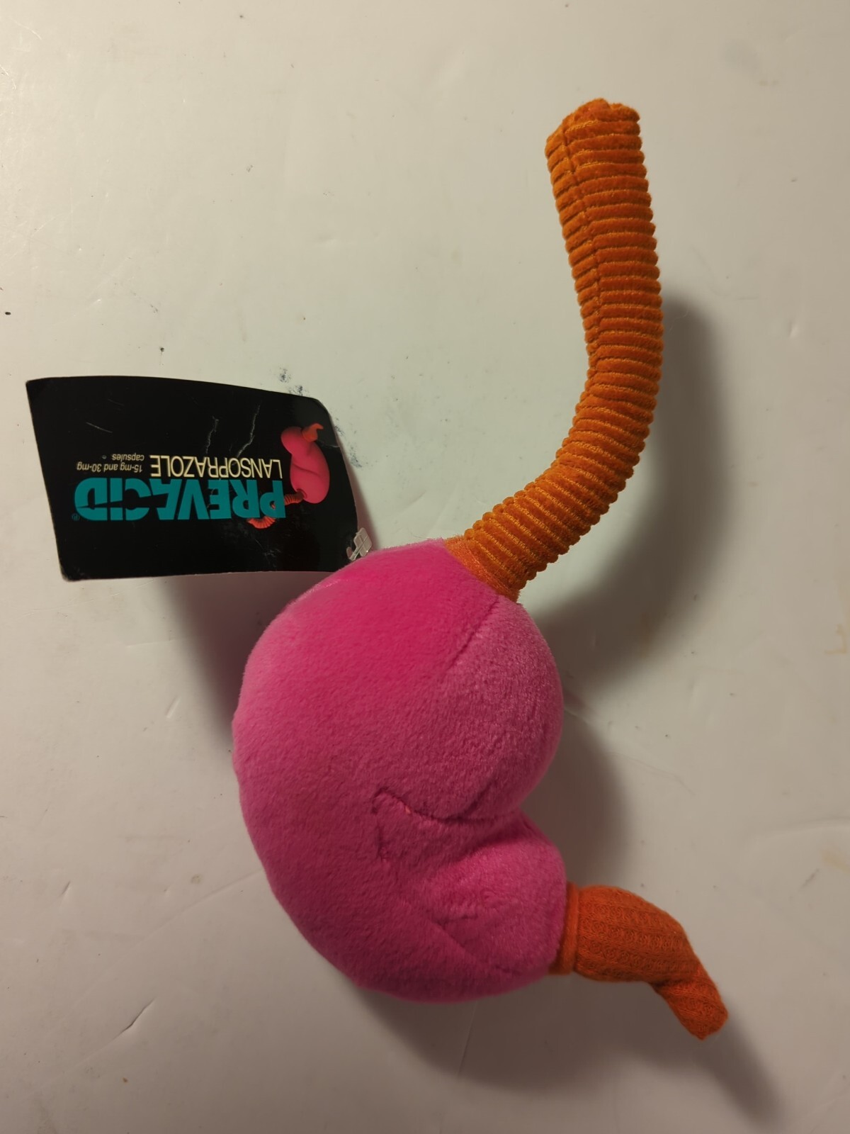 Prevacid Human Stomach Promo Advertising Plush Drug Rep Promo Stuffed Toy NWT