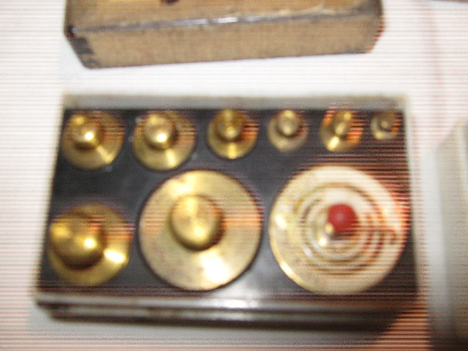 Rx, Pharmacy, Mini Weight Sets , Set of 2 Different Weights , Vintage , Rare