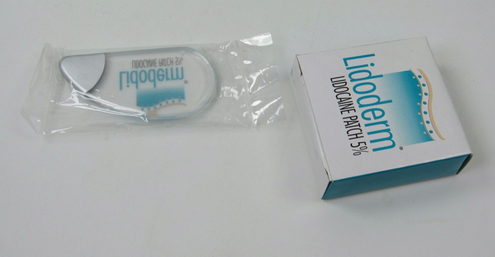 Lidoderm Lot Liquid Tape Dispenser Bottle & iSlice Drug Rep Pharmaceutical Promo