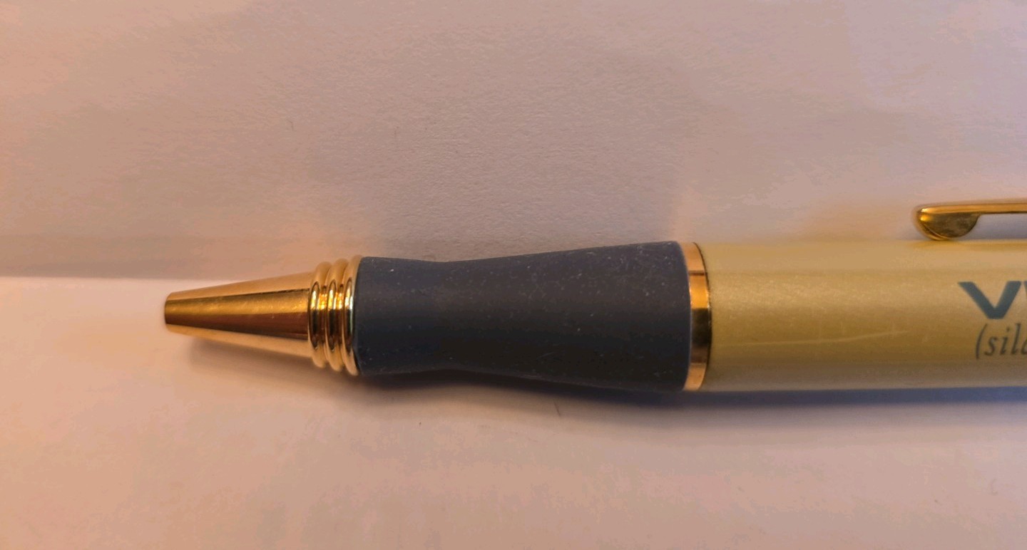 Rare Viagra Gold Blue Drug Rep Pen Pharmaceutical Promotional Metal WRITES