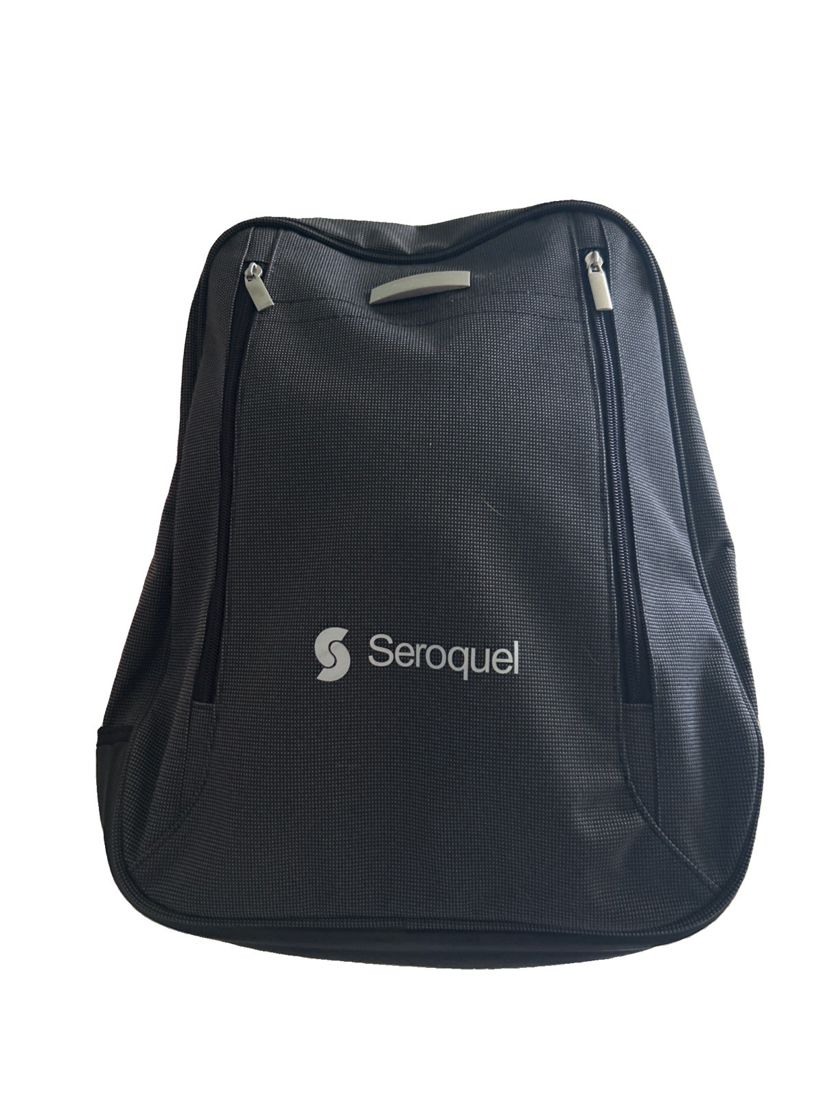 Deadstock Seroquel Drug Rep Backpack Grey Y2K Pharma Swag-NEW