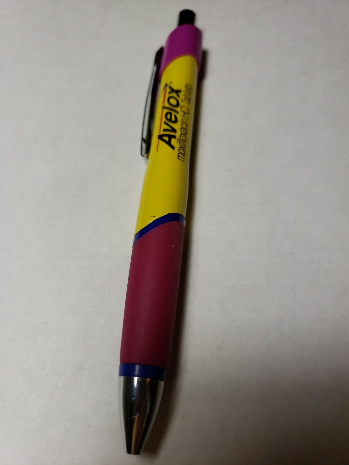 Brand New Drug Rep Pens Avelox Set of 3 Heavy Metal, Multi Color