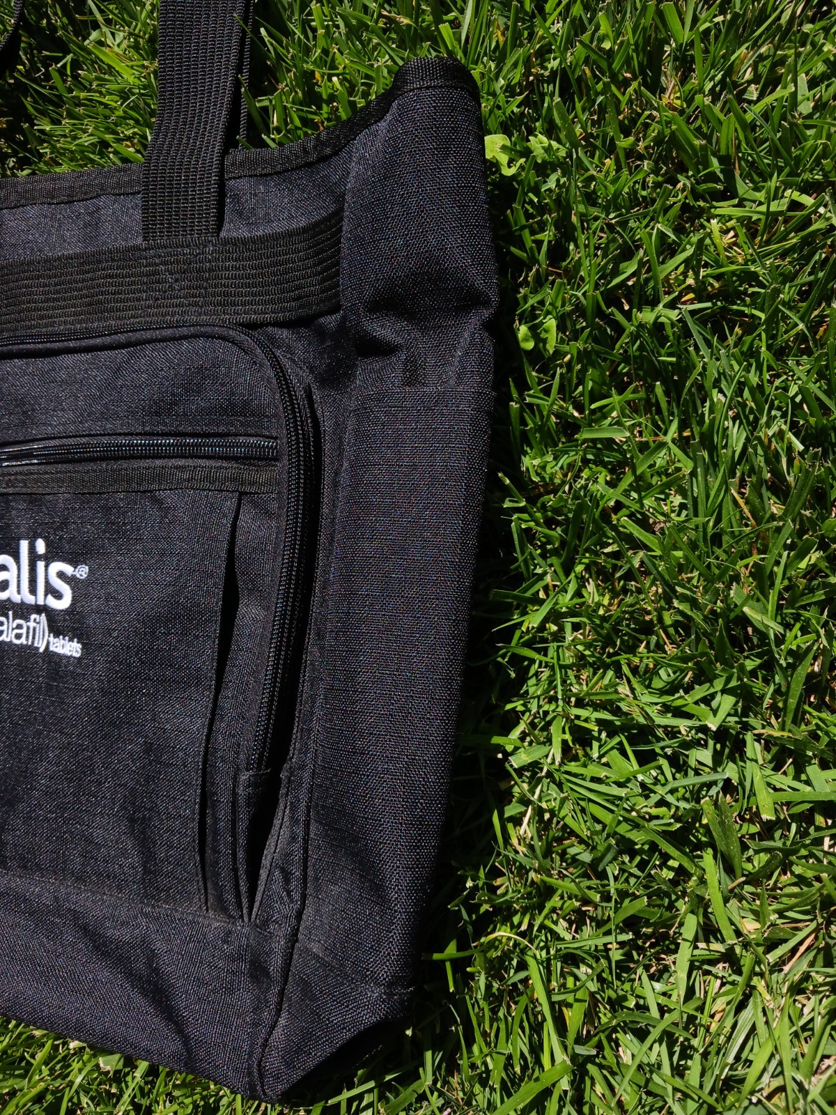 Cialis Multi-Pocket Vintage 2000s Gemline 4550 Pharmaceutical Promo Utility Tote