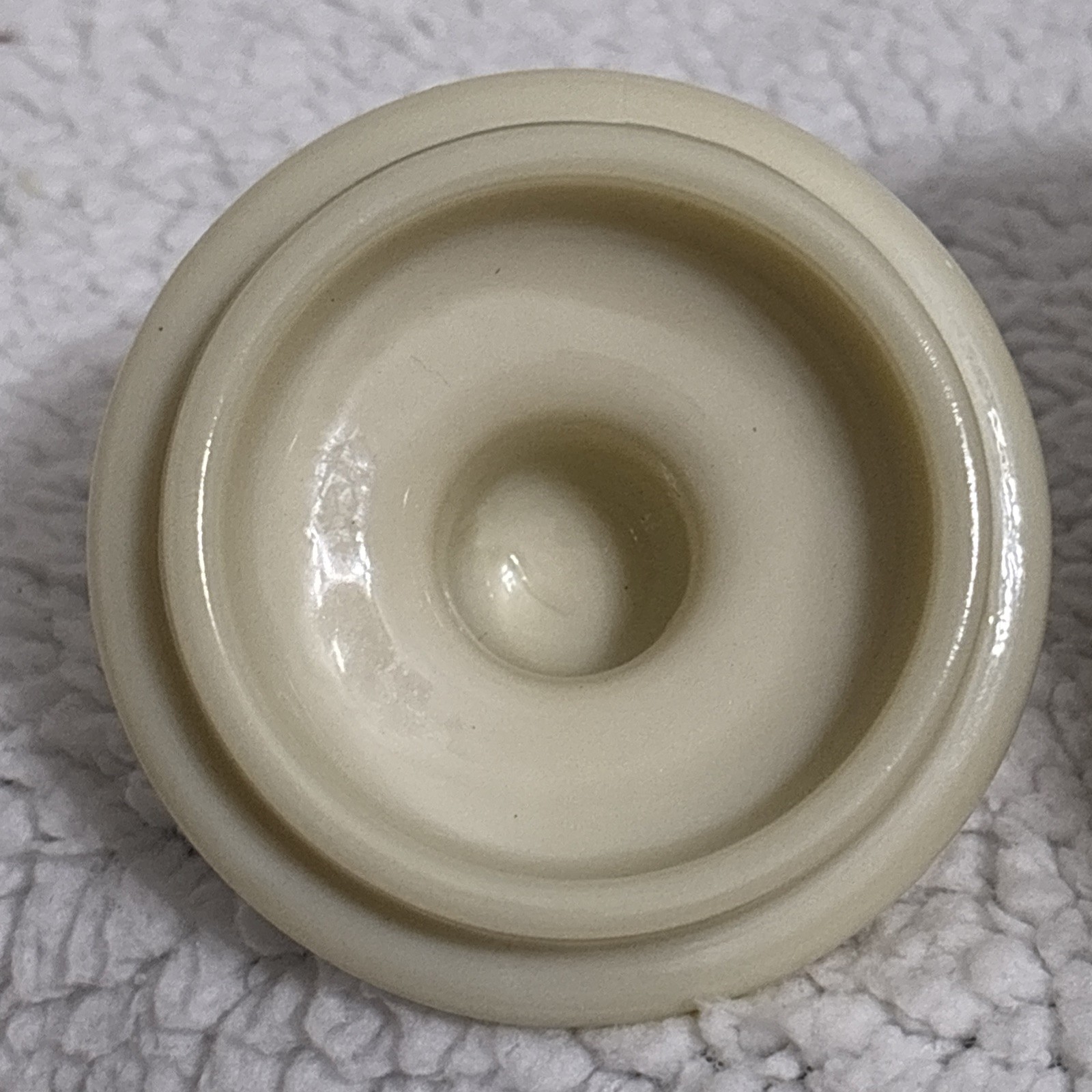 Darvon COMPOUND-65 Vintage Apothecary Pharmaceutical Milk Glass Jar with Lid