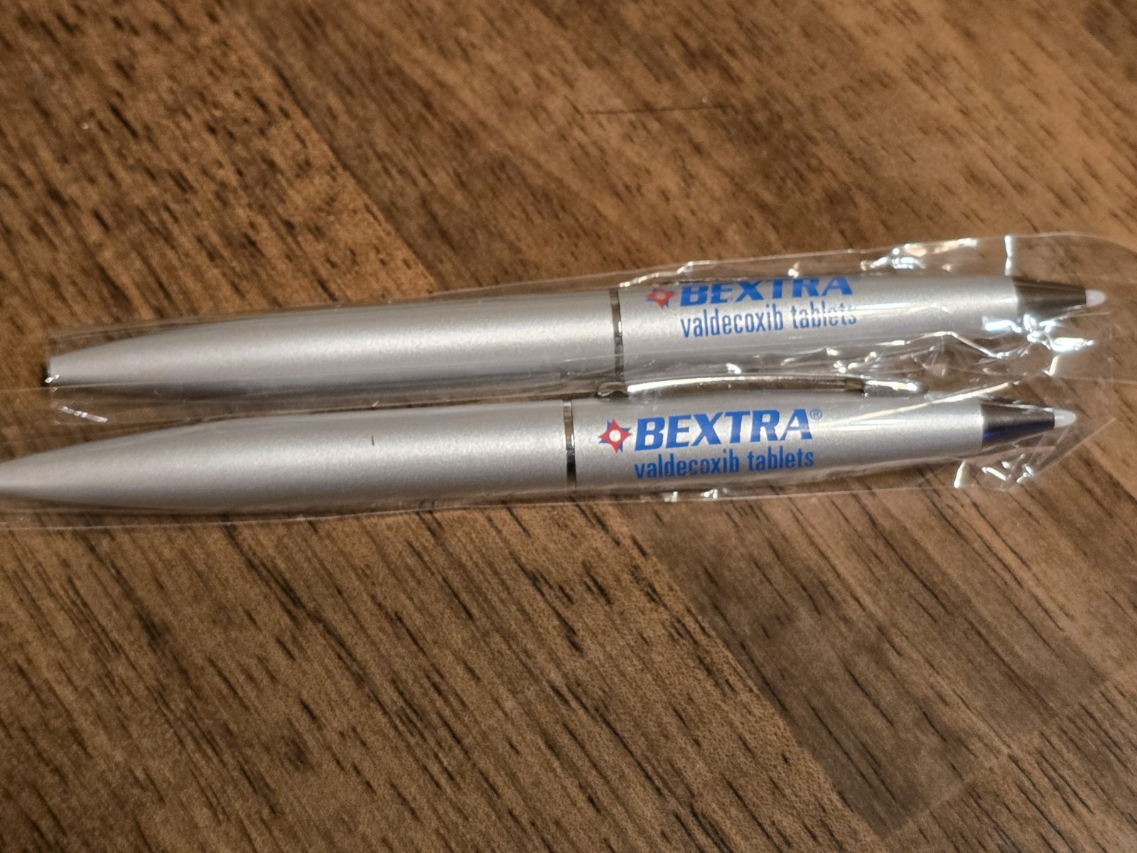 Drug Rep BEXTRA / CELEBREX Collectible Heavy Metal ***PEN/STYLUS*** Qty2 NOS