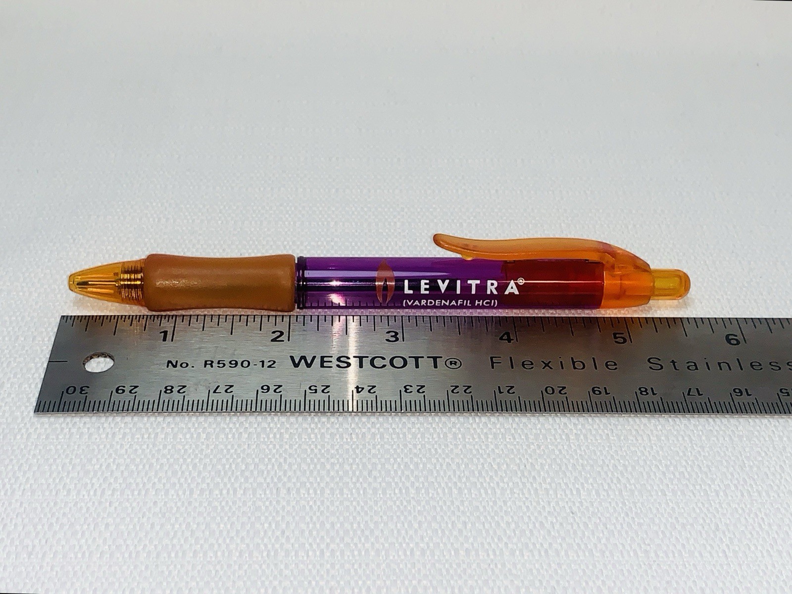 RARE Drug Rep Pen Lot Ambien CR & Levitra Pharmaceutical Promo Collectibles 2pcs