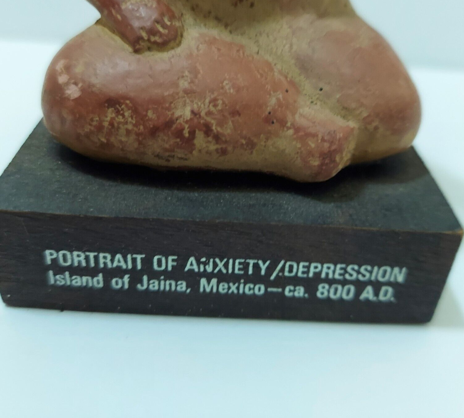 Etrafon Promo Clay Figurine (Mexico ca 800 AD) – Portrait Of Anxiety/Depression
