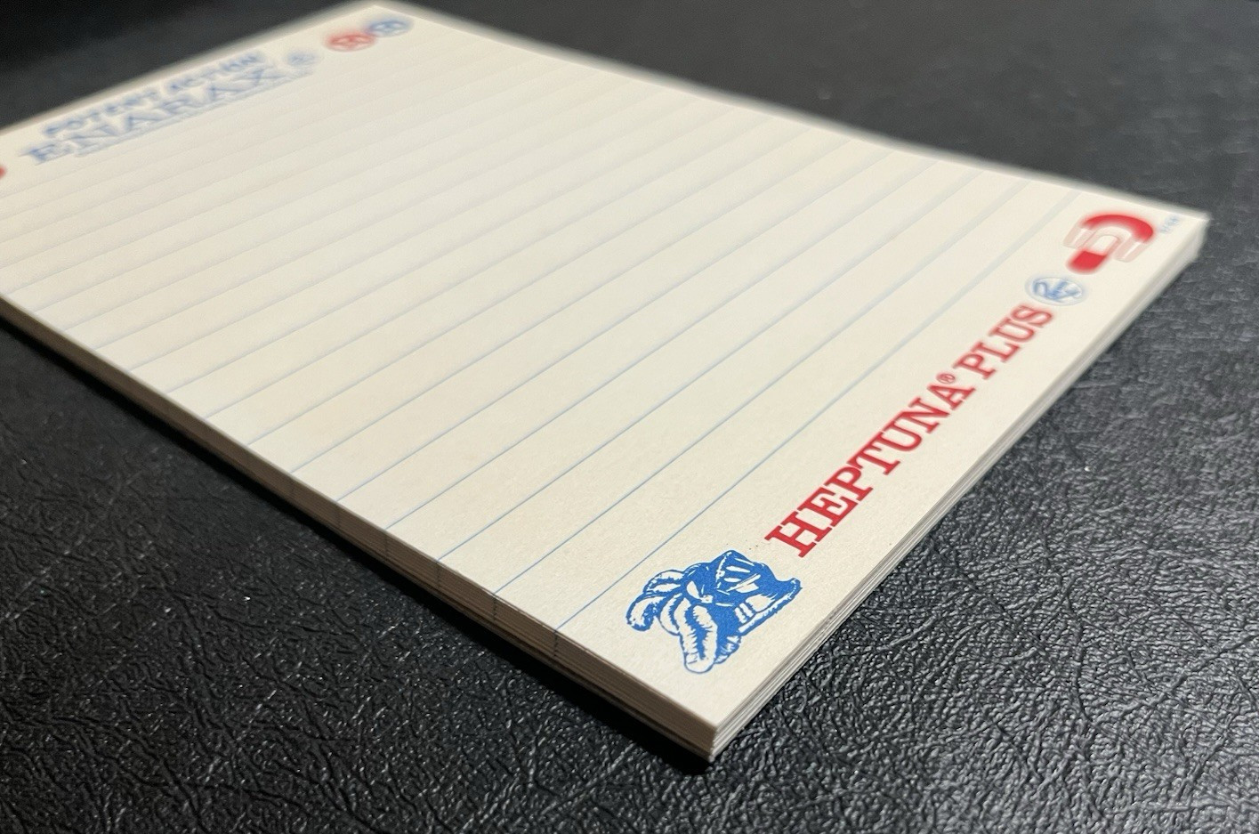 Vintage 1960s – Pharmaceutical Medicine Note Pad Enarax Roerig – 8″x 5″