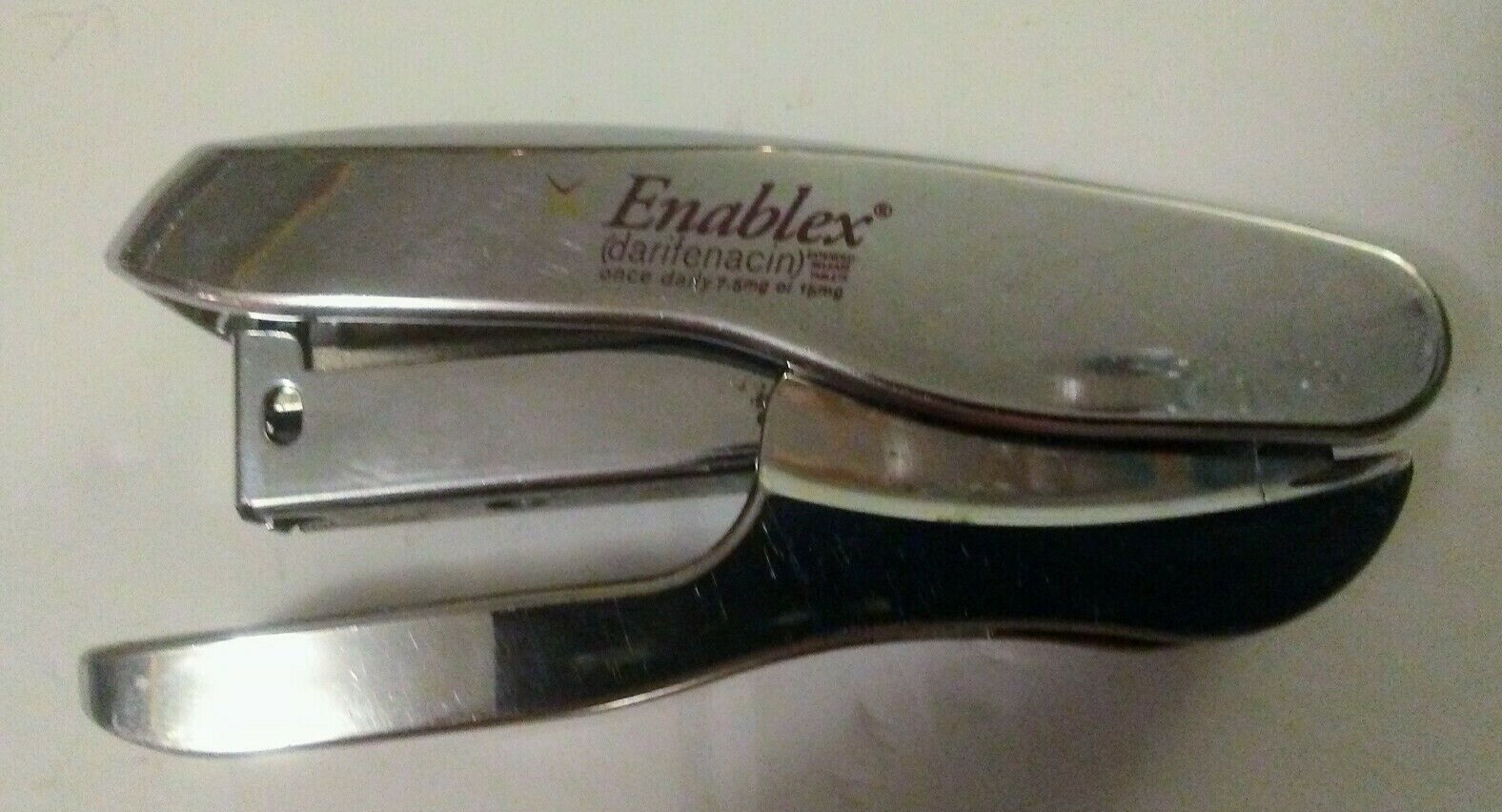 Enablex (darifenacin) Pharmaceutical Promotional Stainless Steel Stapler
