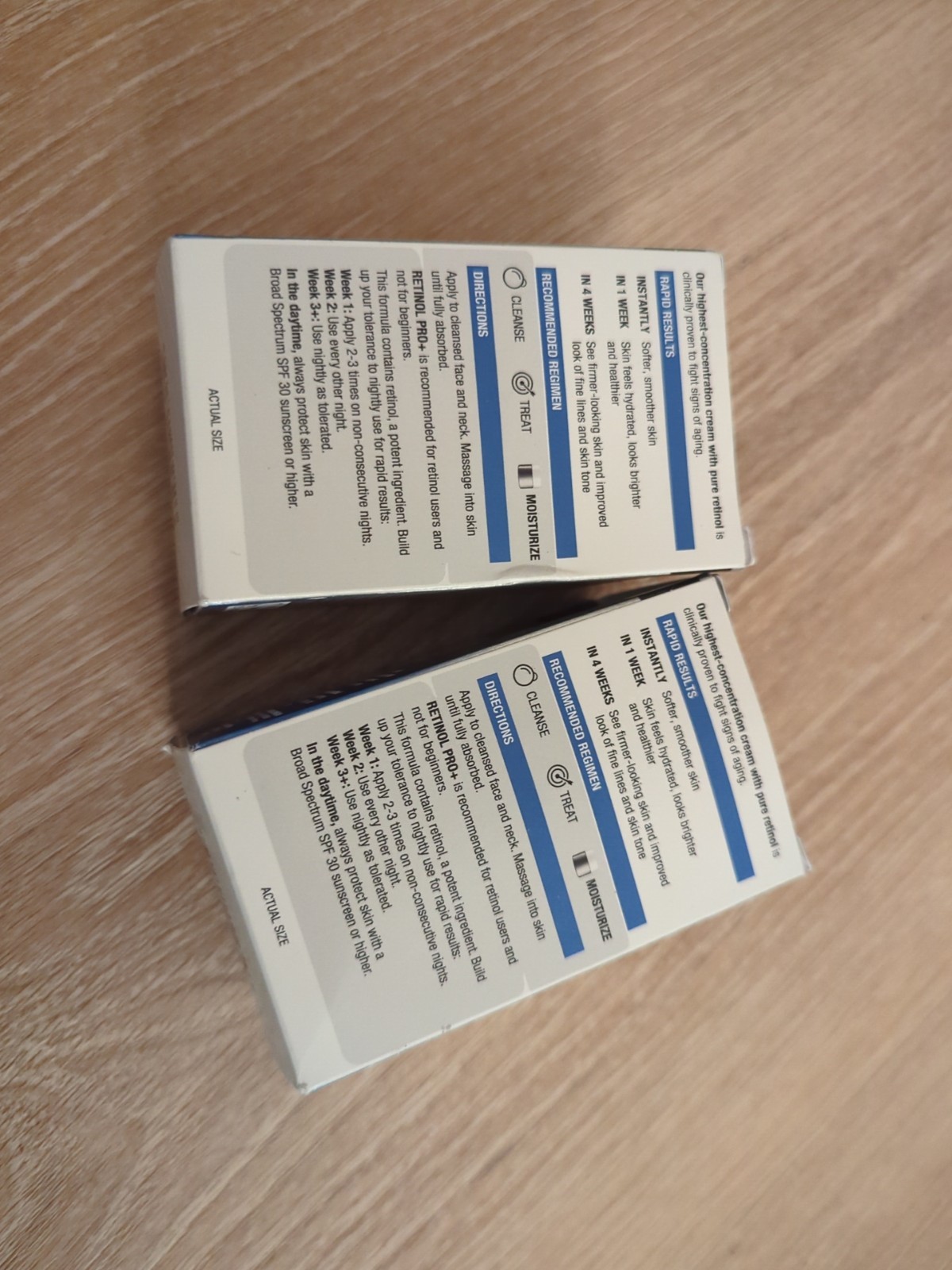 Neutrogena Rapid Wrinkle Repair Retinol Pro +Eye Cream 0.5oz Fragrance Free 2pcs