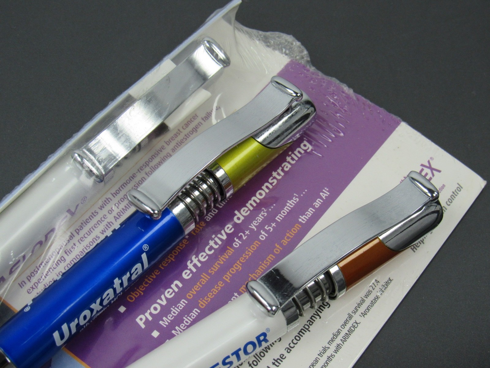 Superb Faslodex Crestor Uroxatral Heavy Metal PENS Drug Rep Pharmaceutical Promo