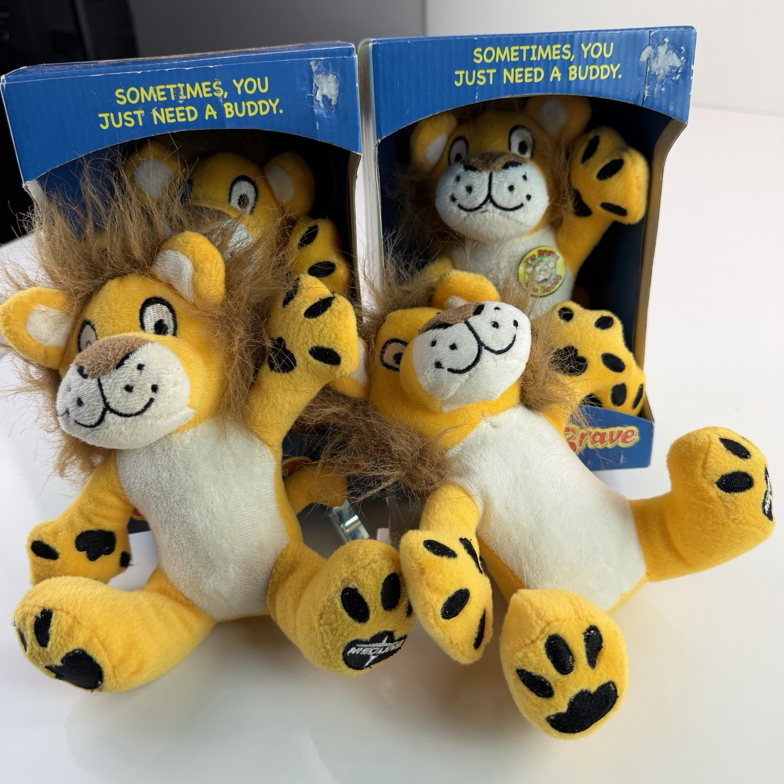 2011 Medline Buddy Brave Plush Lion Cub Medical Promo ERASE CAUTI Mascot No Box