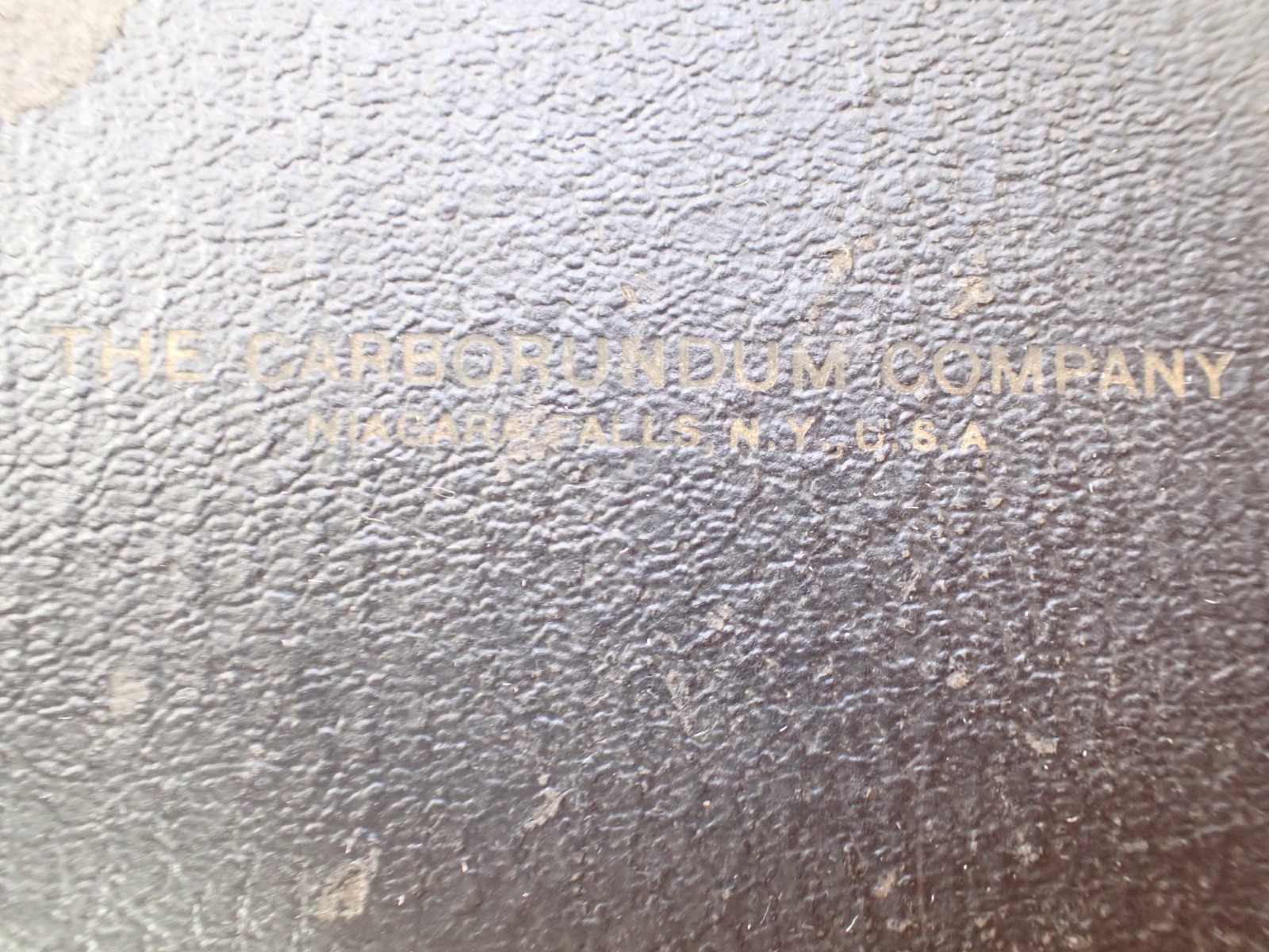 Vintage Rare Set of Carborundum Co. Sample Display Set of Grit Sizes