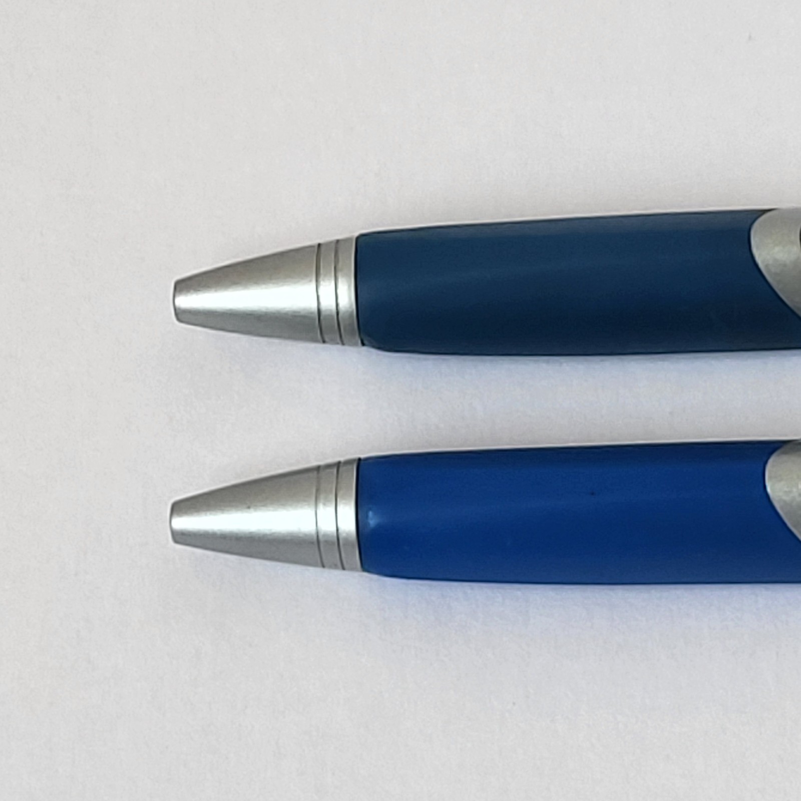 Zoloft Triangular Metal Pens (2) Drug Rep Pharma RX Promo Advertise Collectibles