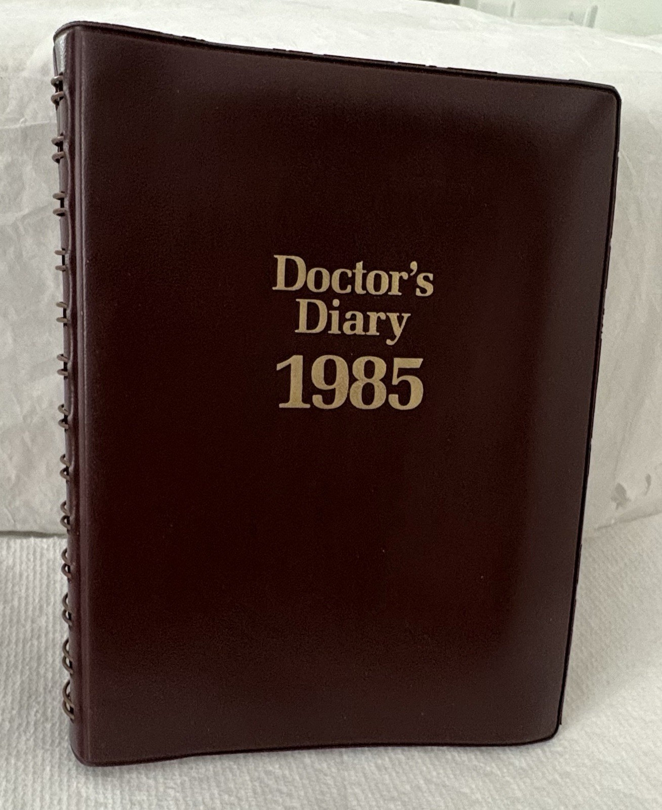 VTG 1985 ATIVAN SPIRAL DOCTOR’S DIARY, NOTEBOOK, PHARMA DRUG REP LOGO NEW NOS