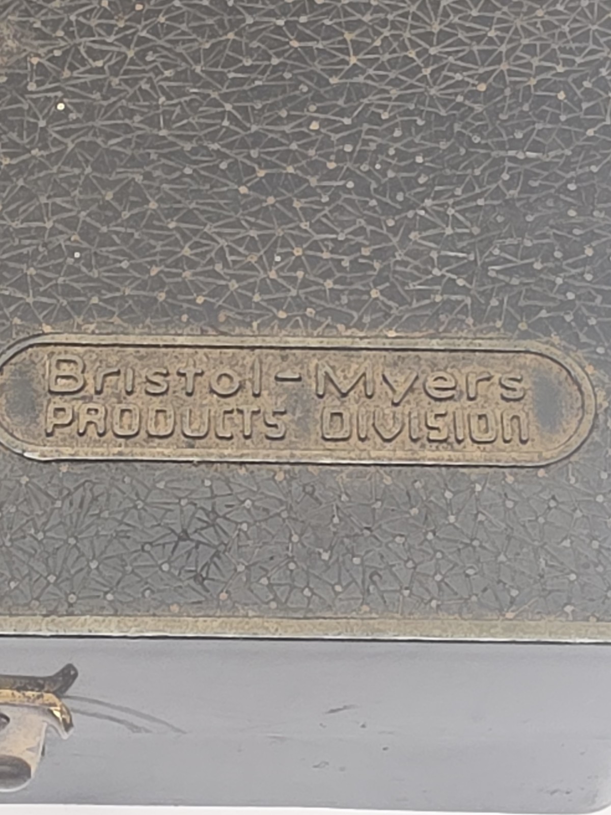 Vintage Bristol Myers Set of Pharmacutical Brass Weights in Original Box