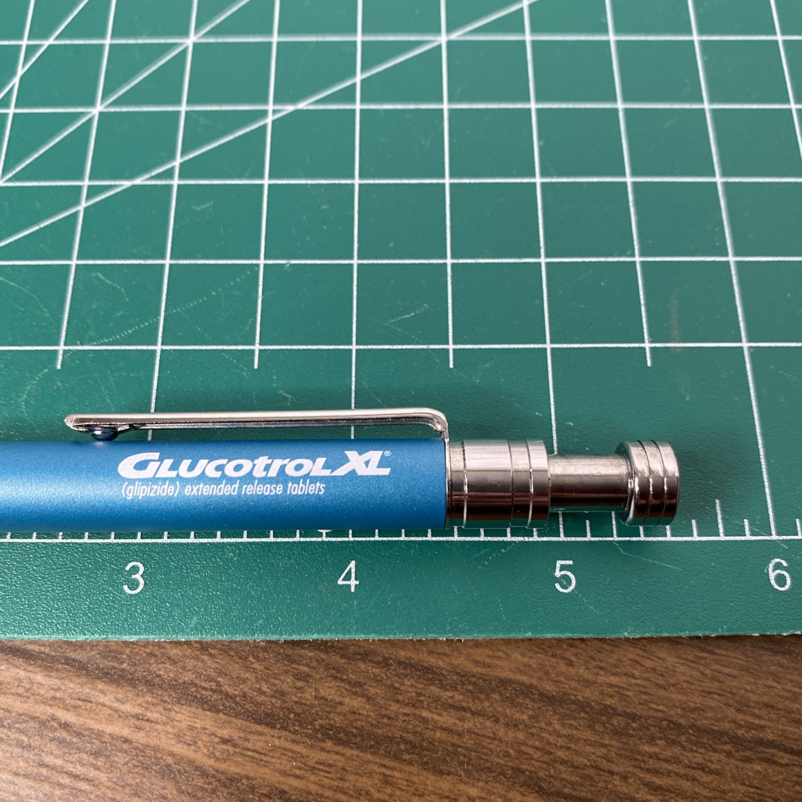 Rare Glucotrol XL Heavy Metal Drug Rep Pen Pharmaceutical Pharma Writes
