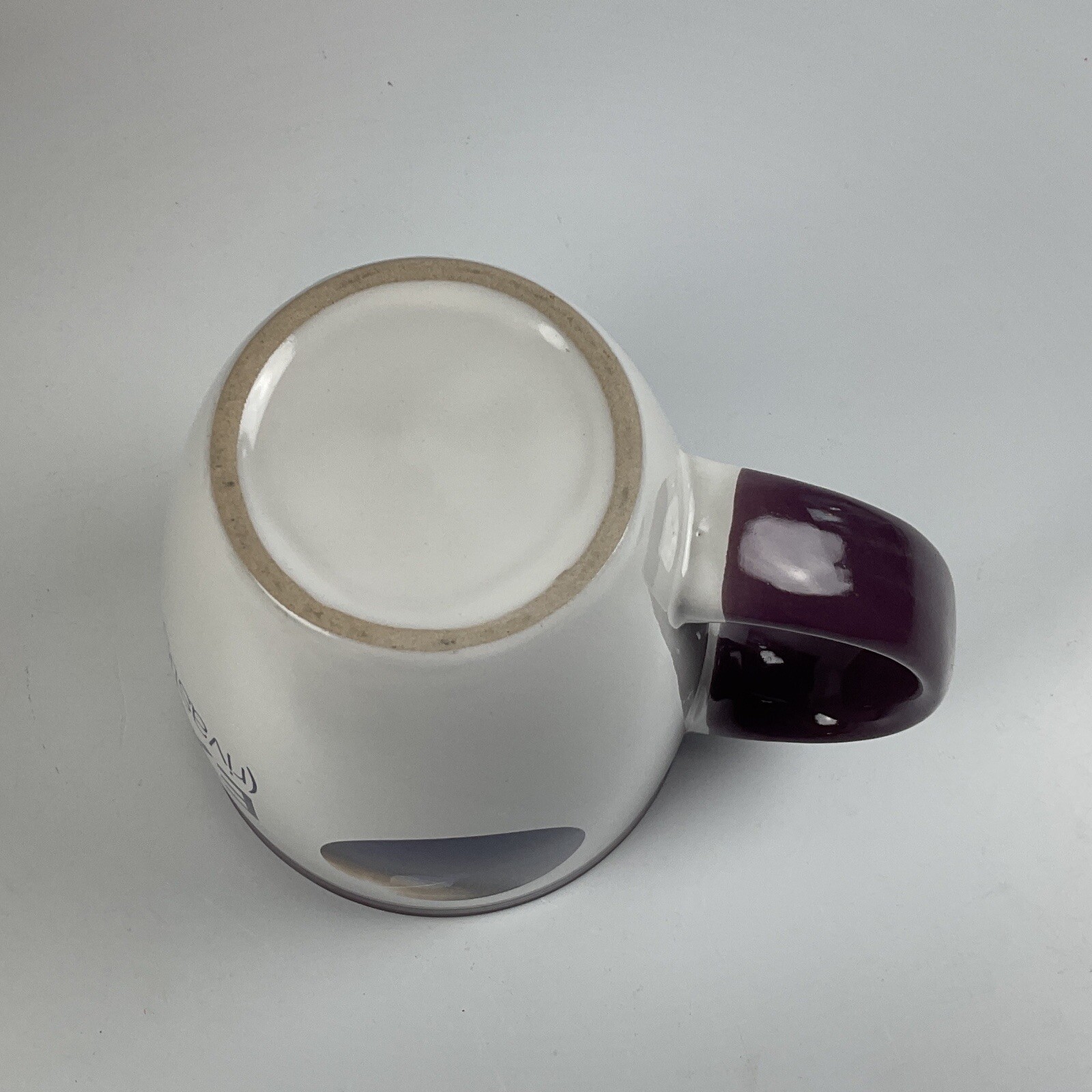 EXELON PATCH Coffee Cup Mug Drug Rep Pharmaceutical Promo White/Purple 16oz EUC+