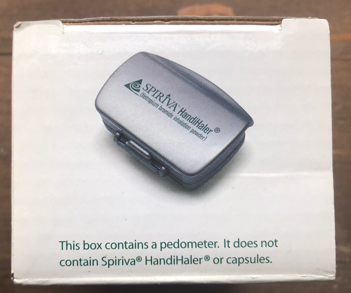 SPIRIVA PEDOMETER PHARMACEUTICAL DRUG REP NEW IN BOX
