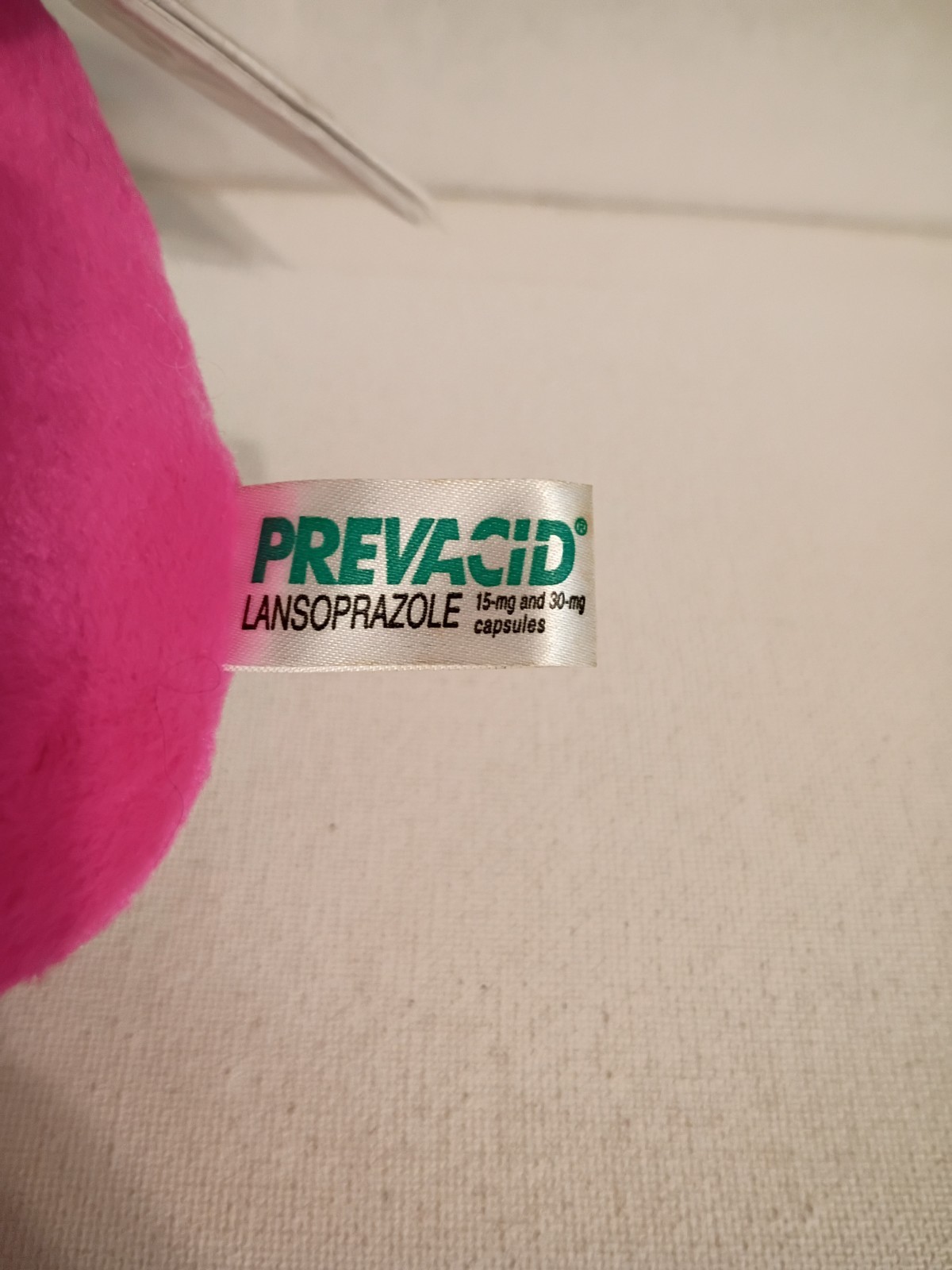 Prevacid Stomach 6” Plush Pharmaceutical Rep Collectible Plush W Original Tags