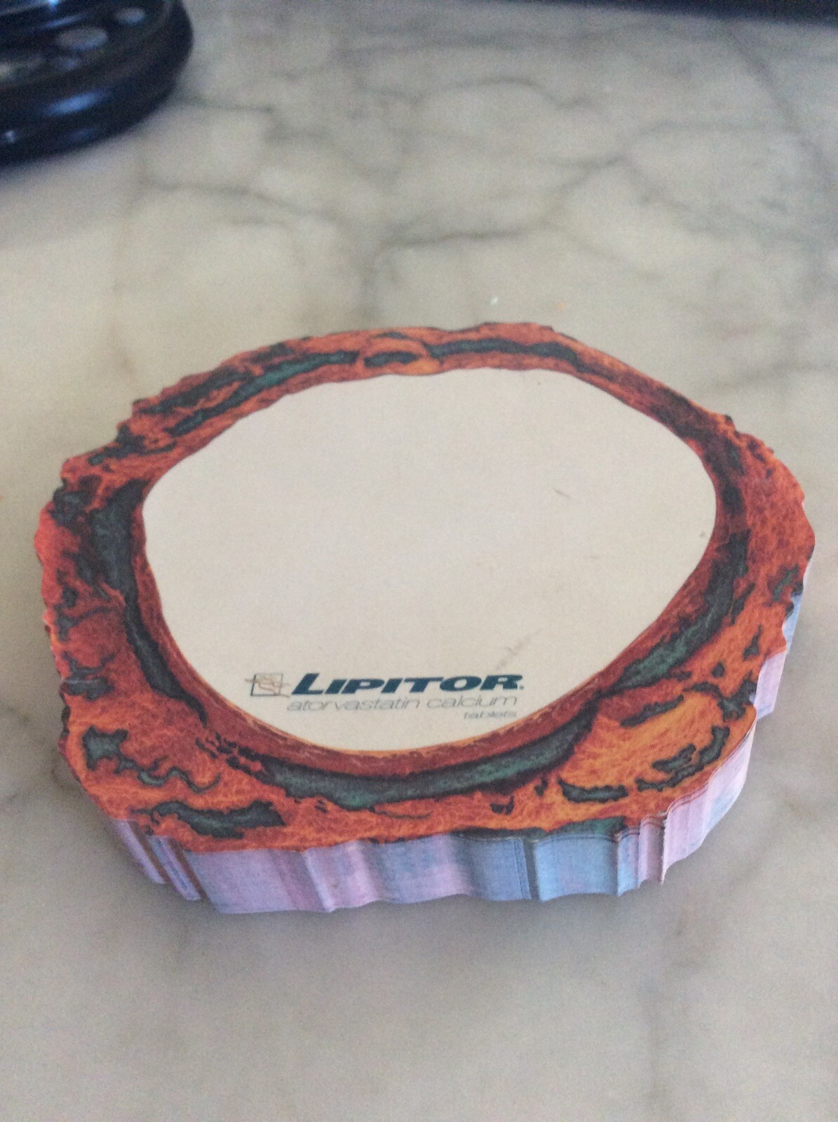 Lipitor Drug Promo Advertisment Notepad -M225-