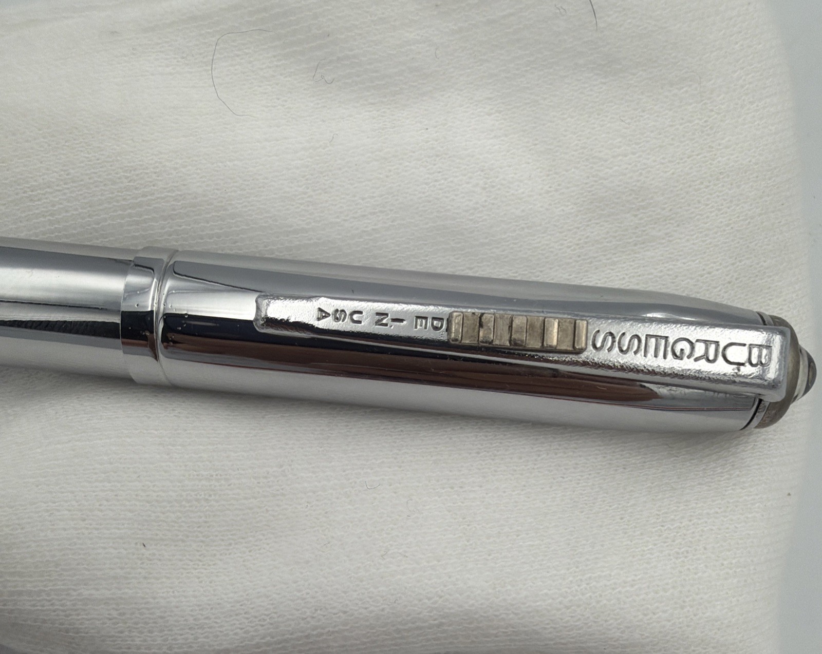 Vtg Burgess USA Doctor Optometrist 4.5” Chrome Pen Light Parts Only