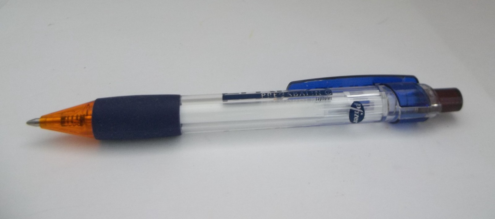 LYRICA Promotional Pen Plastic Medium Weight – Rubberized Grip – Writes