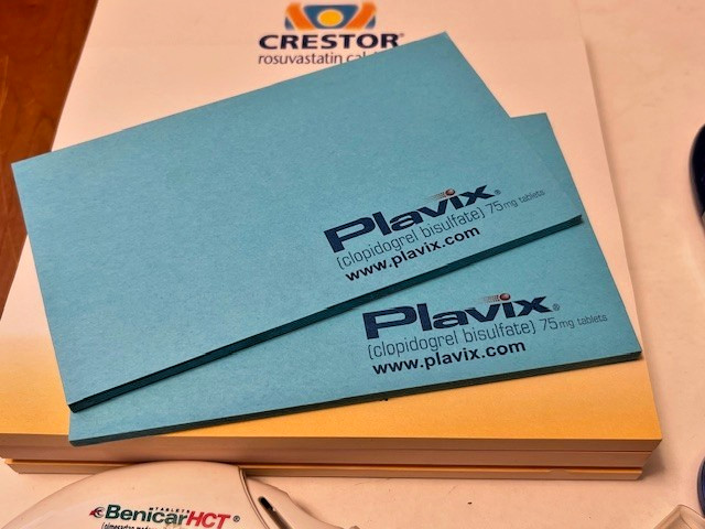 Drug Rep Promo Items Crestor, Plavix, Lovenox, Advicor, Aceon, Tricor, Minizide