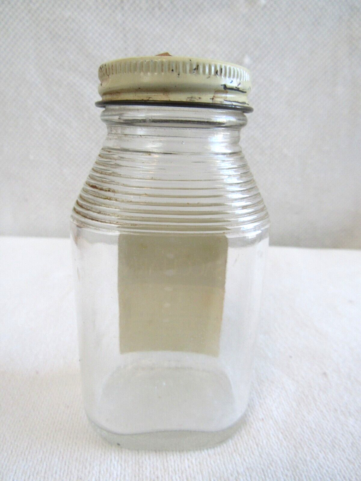 VINTAGE REXALL DRUG 1000 SACCHARIN TABLET BOTTLE 4.75″ TALL