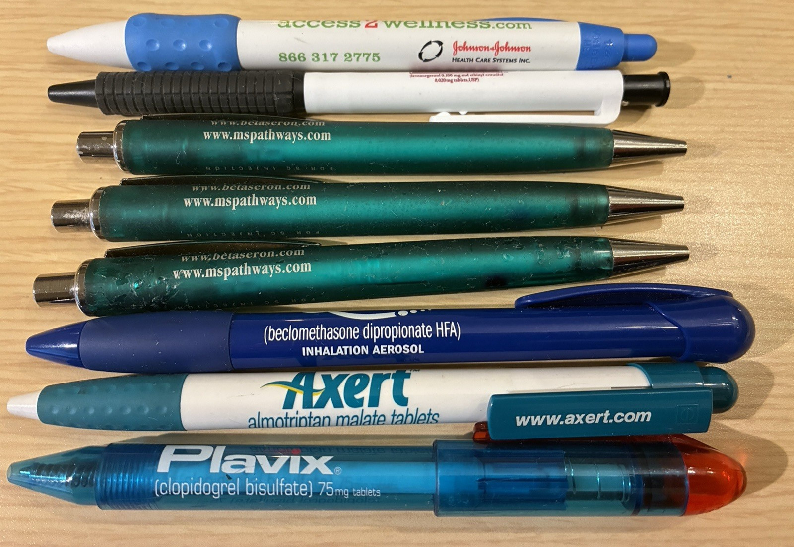 Lot: 20 Pharmaceutical Drug Rep Pens: Allegra Zyrtec Celebrex Plavix J&J etc