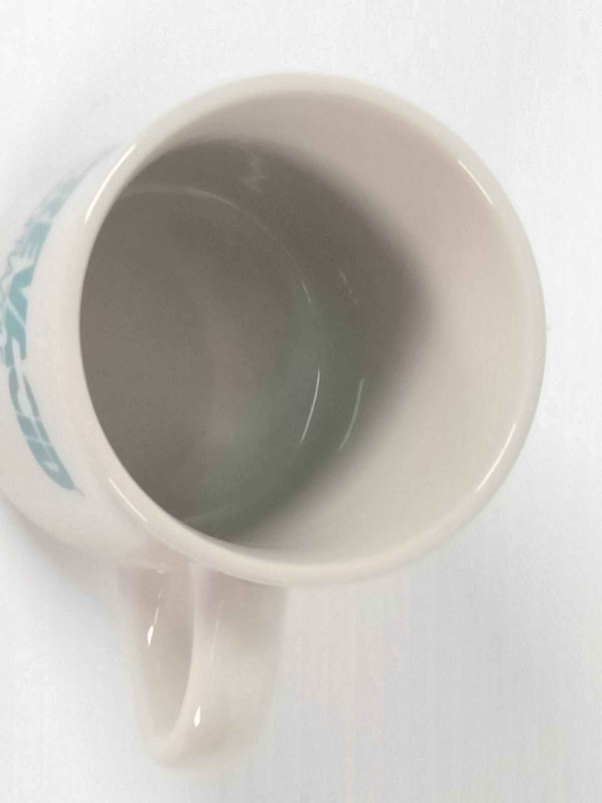 Prevacid Lansoprazole Mug Cup Pharmaceutical Advertising 3.25″ Teal & White