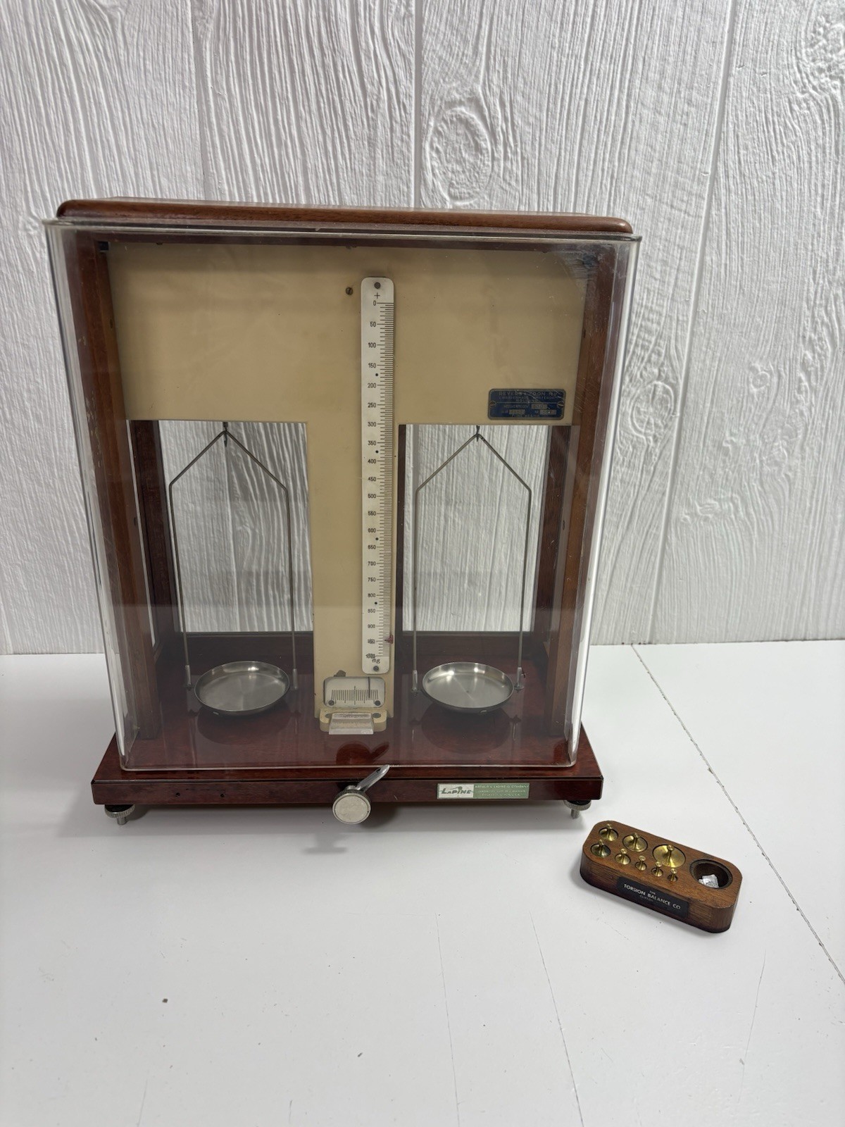 Lapin Arthur S Lapine & Company Laboratory Scales & Torsion Balance Weights