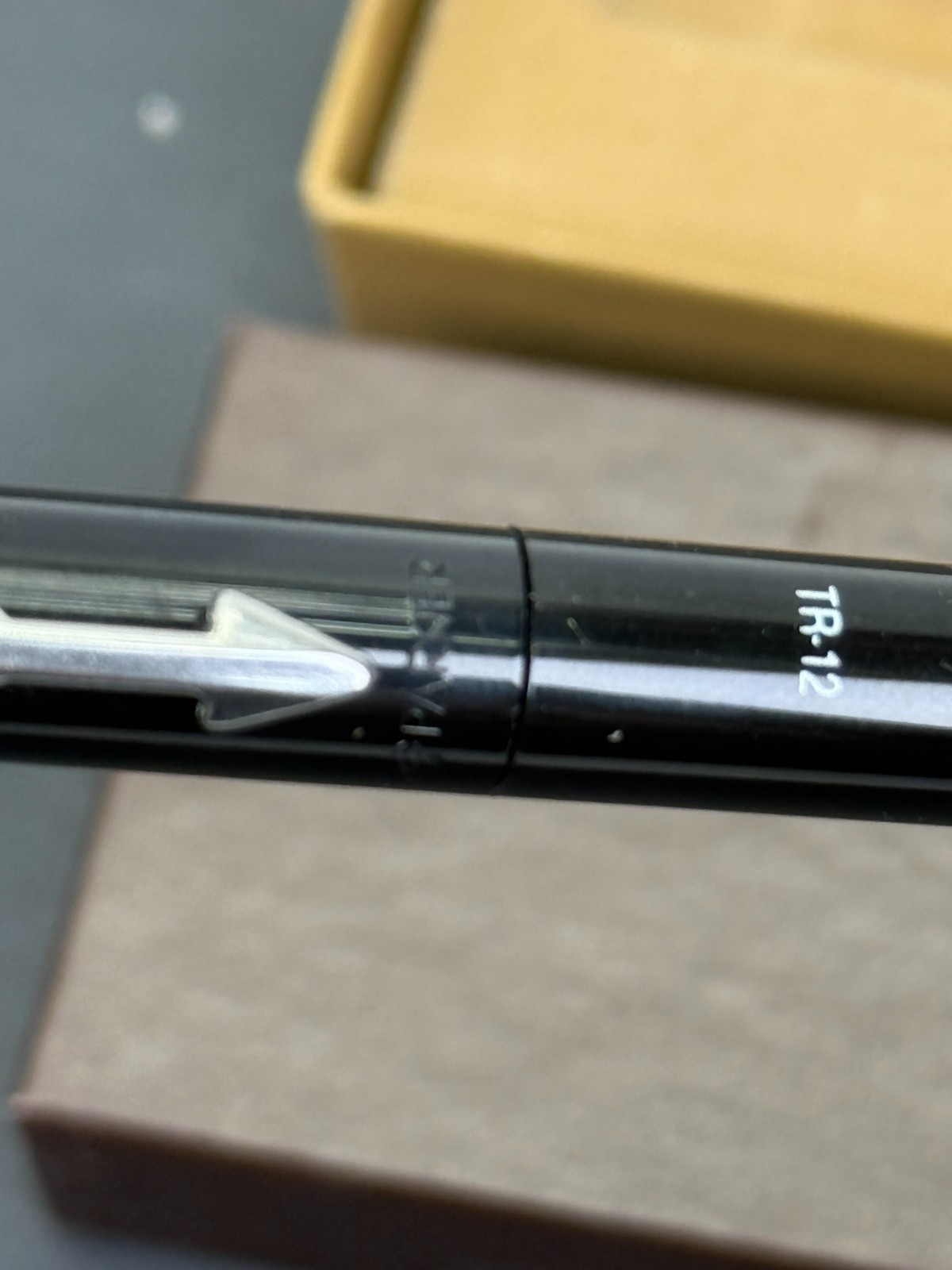 Tracrium Drug Rep Pharmaceutical Advertising Pen Parker w/ Case TR-12