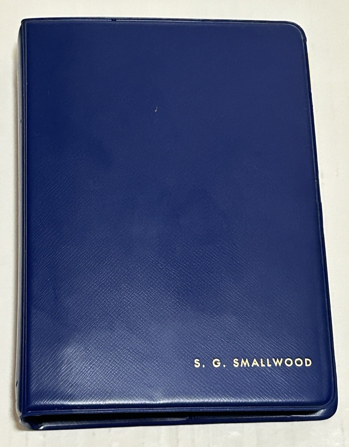 Vintage 1979 Pharmacy Medicine Pocket Notebook Binder- Burrough’s Wellcome Co.