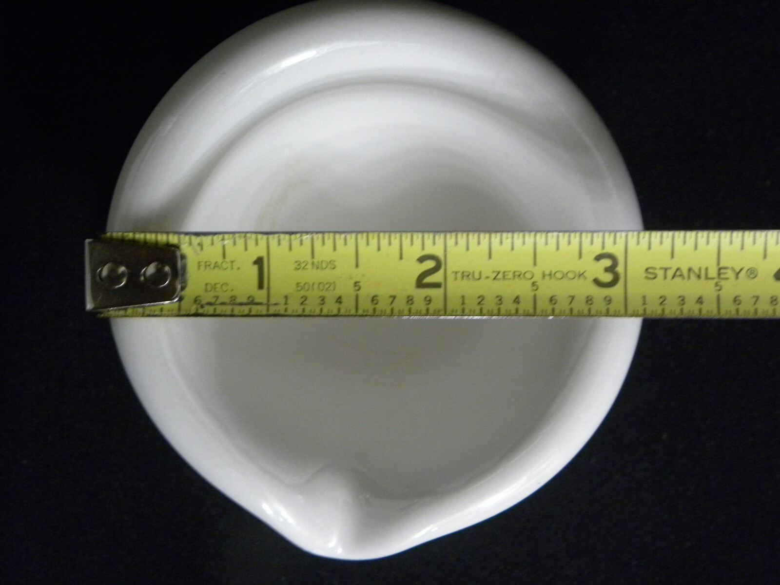 Vintage Used Coors USA Lab Mortar 522-00 and Pestle 000 Set, #4