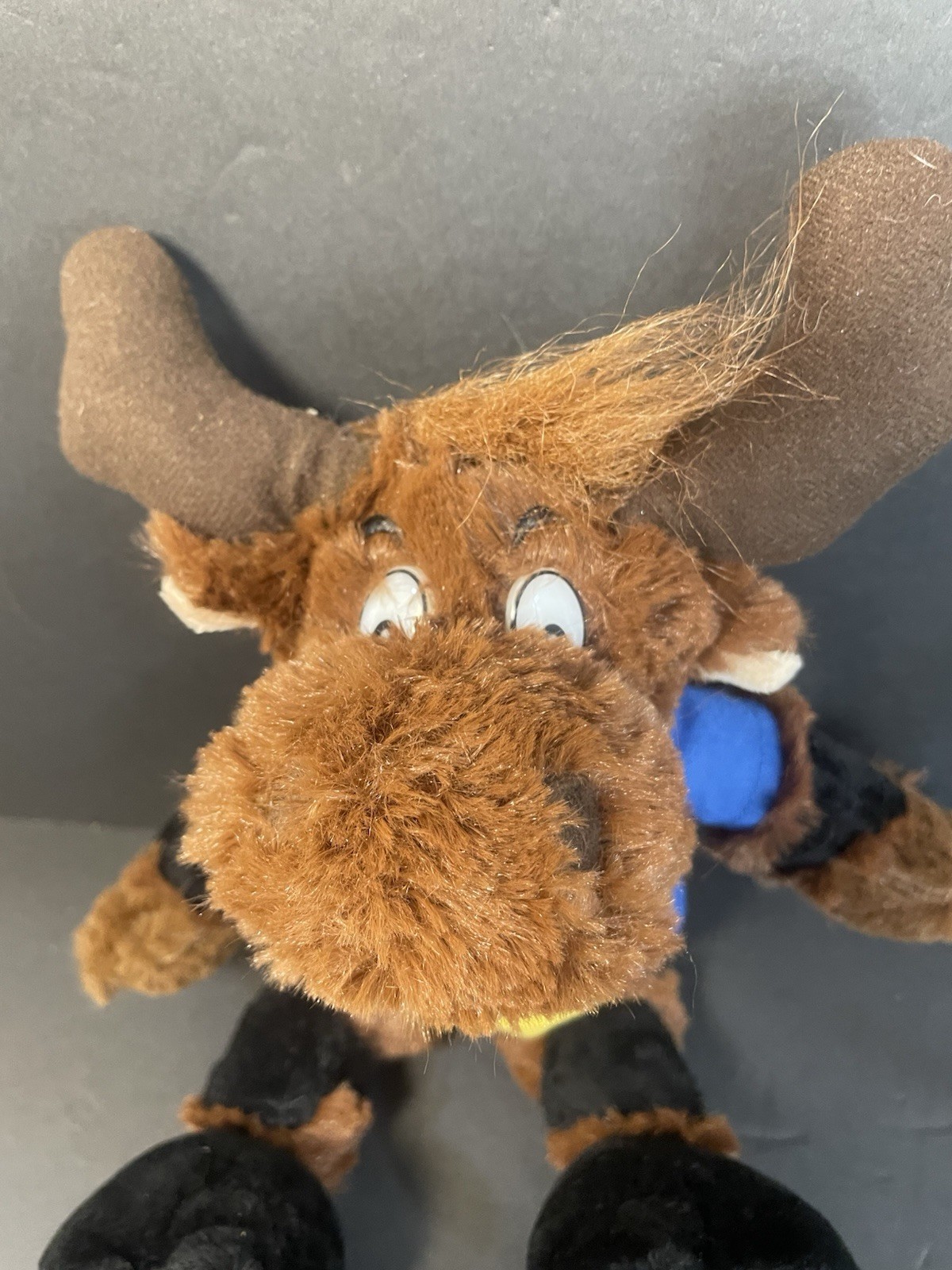 Baha Plush Moose 11” Stuffed Animal Cochlear Hearing Aid Implant Promo Poseable