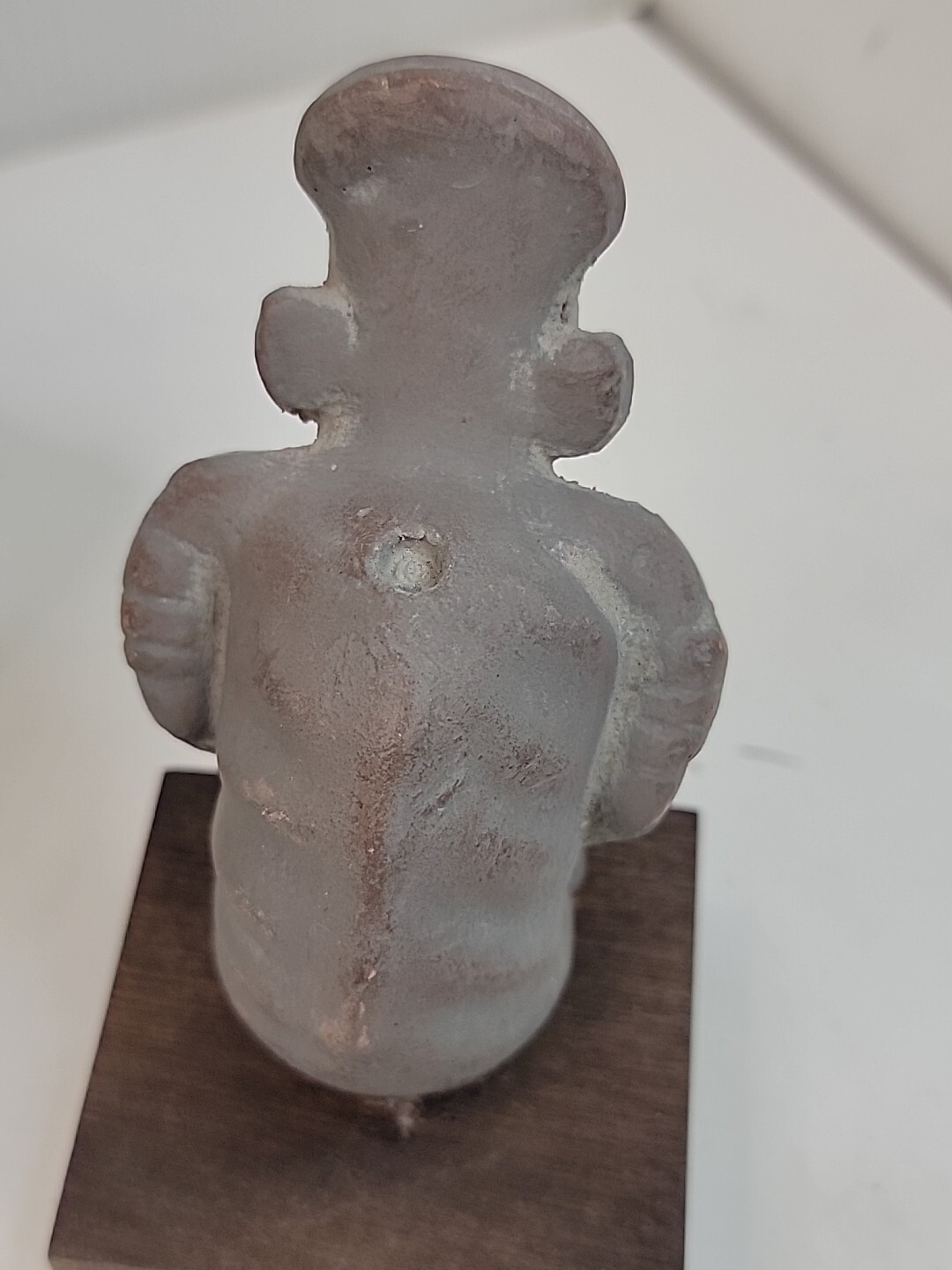 1960’s Schering Medical Advertising Precolumbian Replica Figure Asthmatic Attack