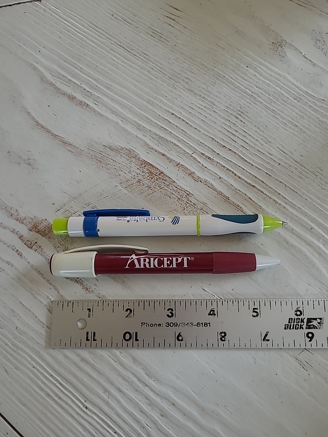 Cymbalta and Aricept Drug Rep Pens