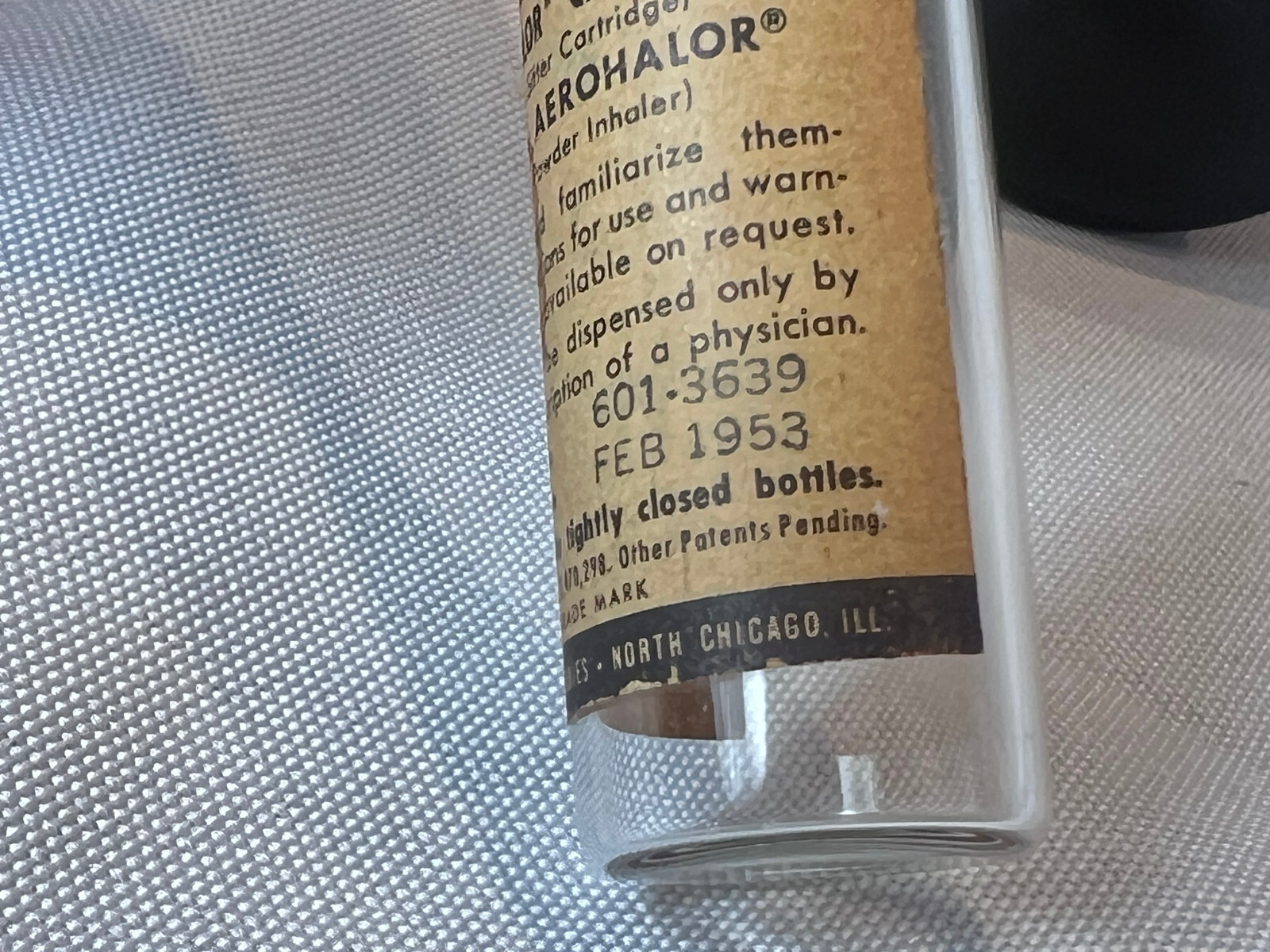 Drug Store Lot Livicks’s Vapor Ointment Penicillin Potassium & Empty Pill Box